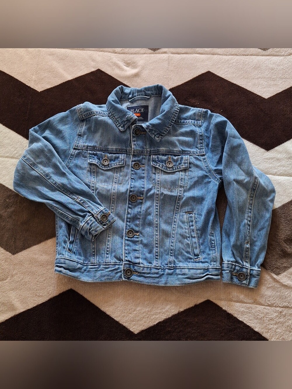 Children's Place denim jacket kid's size 5/6